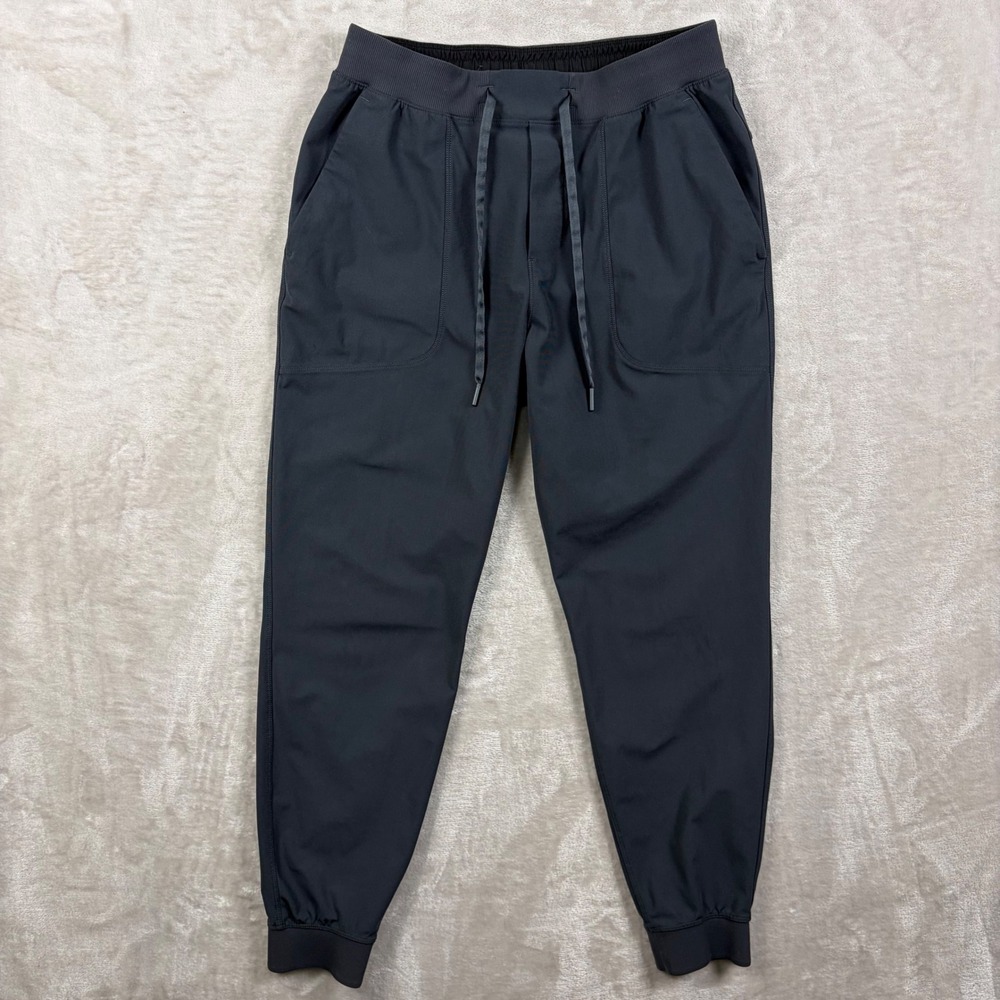 Lululemon ABC Jogger Pants Mens M Charcoal Gray Tapered Warpstreme Activewear